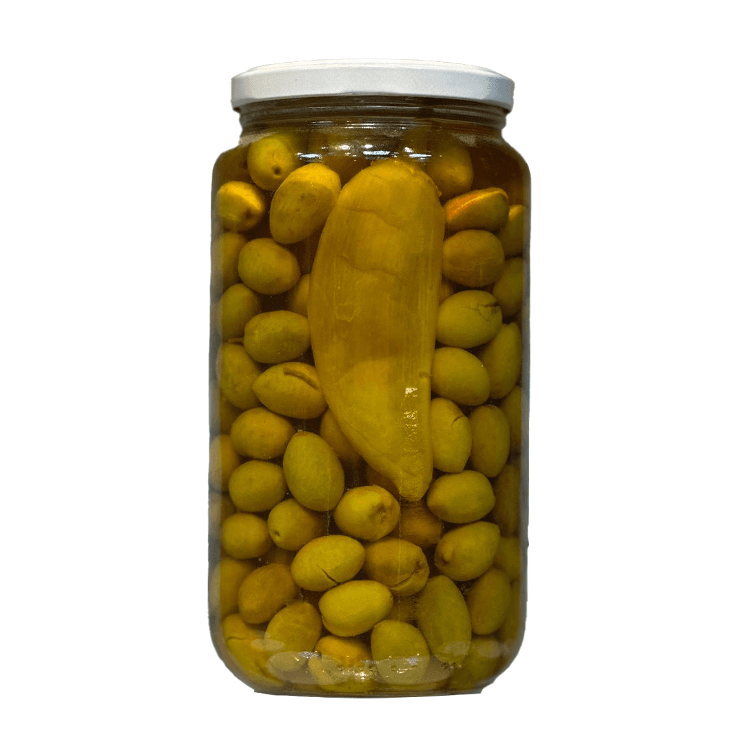 Green Olives Salkini 650g - image 2