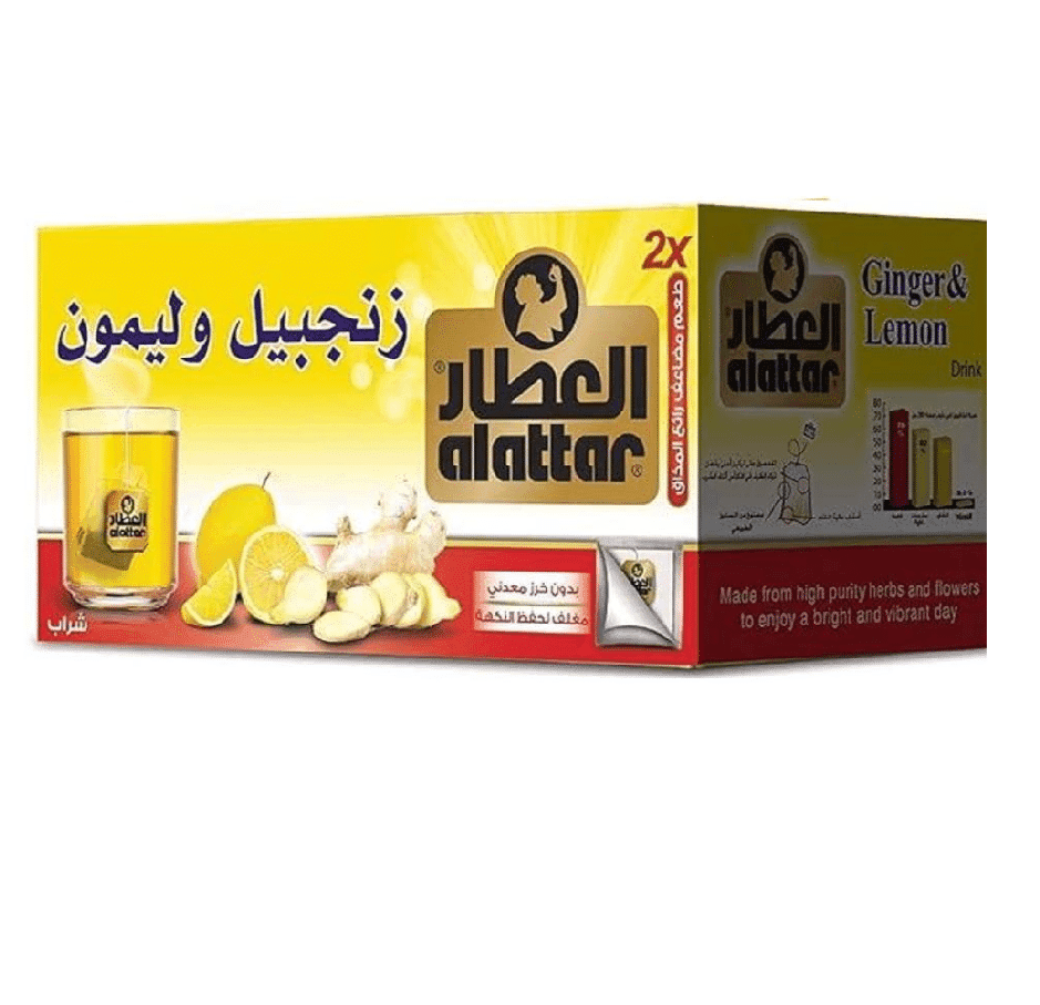 Al Attar Ginger & Lemon 20 Bags