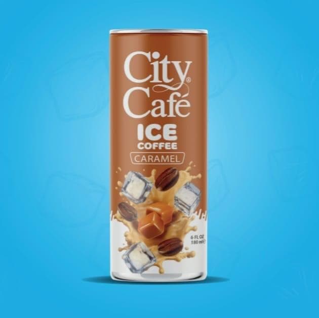 City Cafe Ice Coffee Caramel 240ml