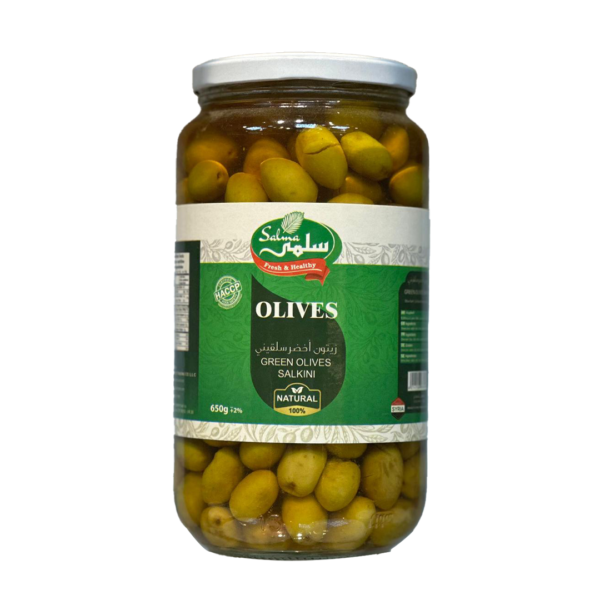 Green Olives Salkini 650g