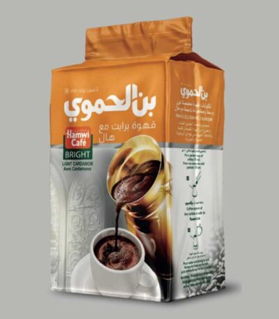 Al Hamwi Bright Coffee With Cardamon 180g